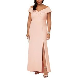 Xscape off the shoulder gown - 16W